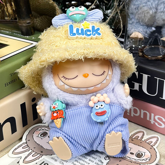 17cm Labubu clothing set -colorful and ultra-cute(Clothes Only)