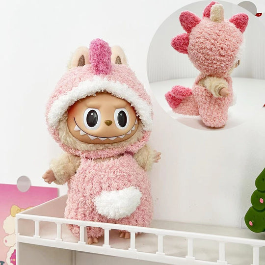 17cm Labubu clothing set - Fun-loving and enchanting(Clothes Only)
