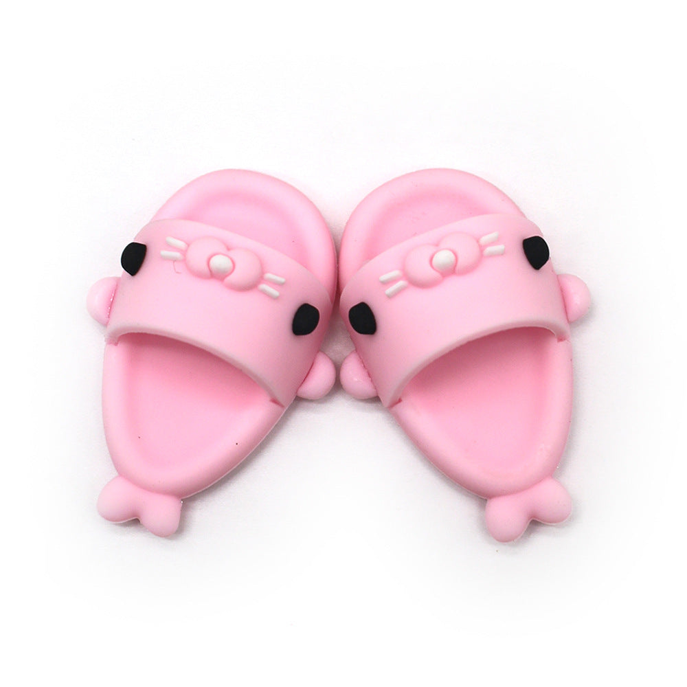 17cm Labubu shoes- Playful summer shark sandals