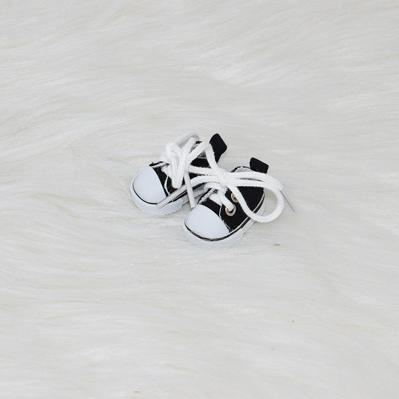 17cm Labubu shoes- Trendy and vibrant casual canvas