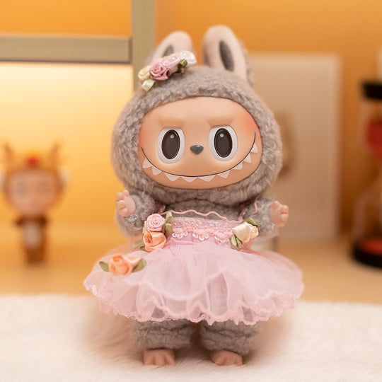 17cm Labubu clothing set - Cute animal-inspired(Clothes Only)