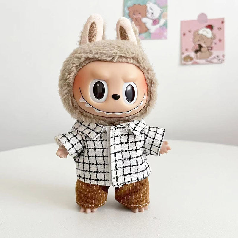 17cm Labubu clothing set -  irresistibly adorable(Clothes Only)