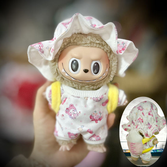 17cm Labubu clothing set - Cute animal-inspired(Clothes Only)