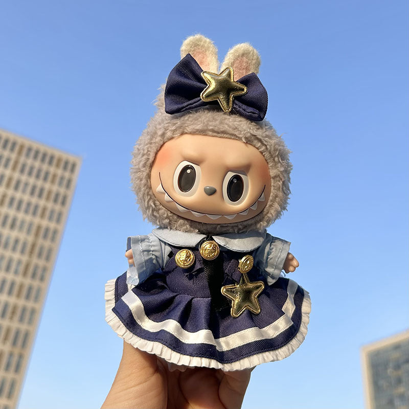 17cm Labubu clothing set - Lively and heart-melting(Clothes Only)