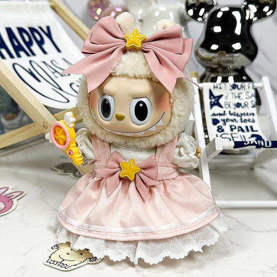 17cm Labubu clothing set -colorful and ultra-cute(Clothes Only)