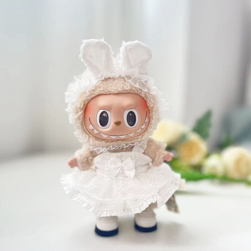 17cm Labubu clothing set - Lively and heart-melting(Clothes Only)