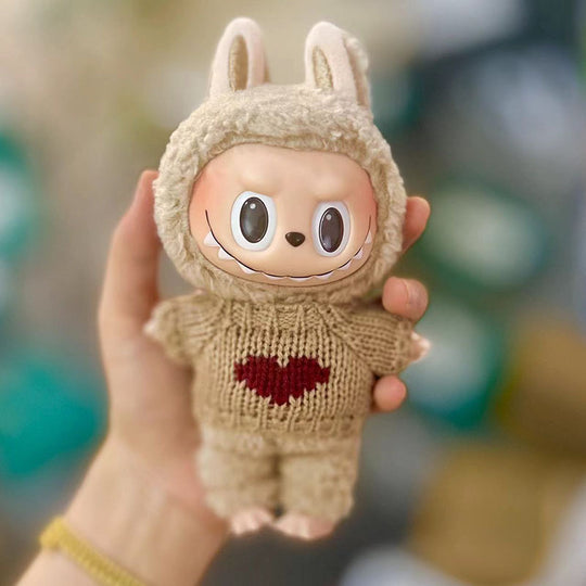 17cm Labubu clothing set - Cute animal-inspired(Clothes Only)