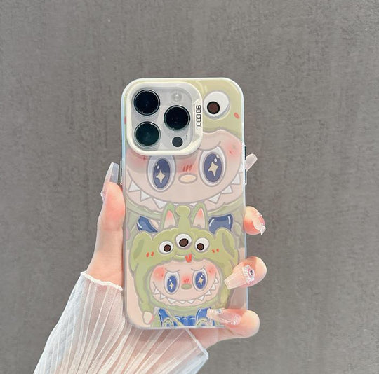 Compatible with Multiple iPhone Models-Super Cute Matte Phone Case