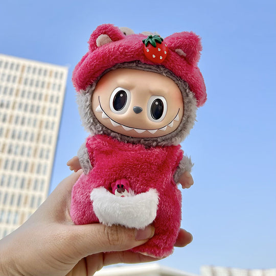 17cm Labubu clothing set - Cute animal-inspired(Clothes Only)