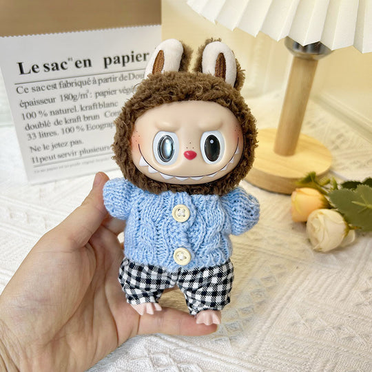 17cm Labubu clothing set - Lively and heart-melting(Clothes Only)