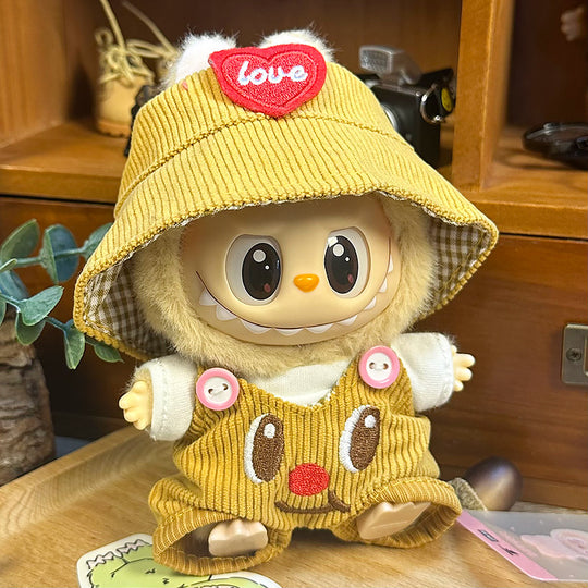 17cm Labubu clothing set -colorful and ultra-cute(Clothes Only)