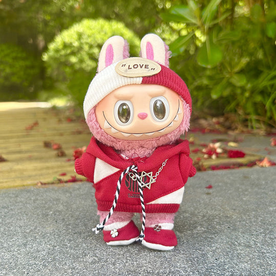 17cm Labubu clothing set - Fun-loving and enchanting(Clothes Only)