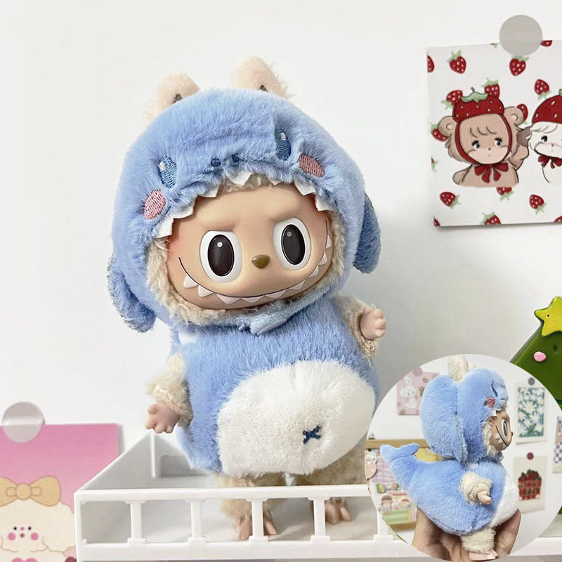 17cm Labubu clothing set - Fun-loving and enchanting(Clothes Only)
