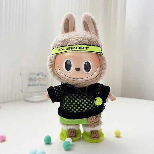 17cm Labubu clothing set -From cozy casual to playful chic(Clothes Only)