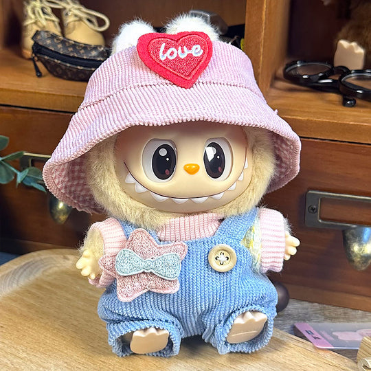 17cm Labubu clothing set -colorful and ultra-cute(Clothes Only)