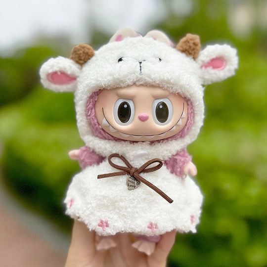 17cm Labubu clothing set - Fashionable and charming(Clothes Only)