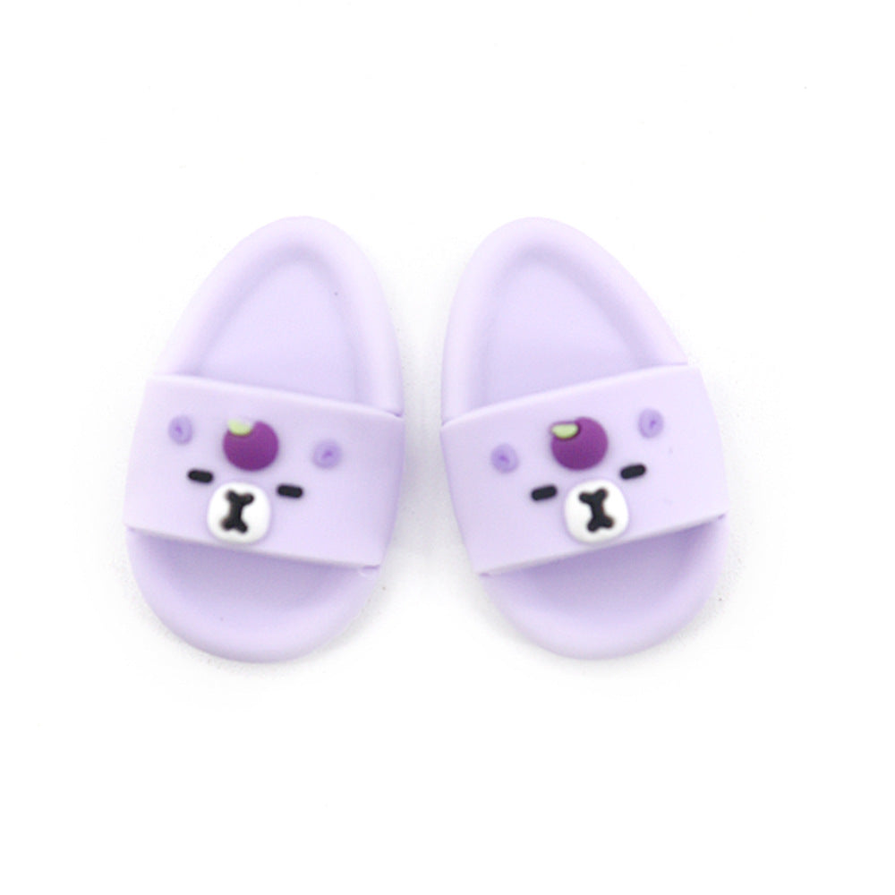 17cm Labubu shoes- Playful summer shark sandals