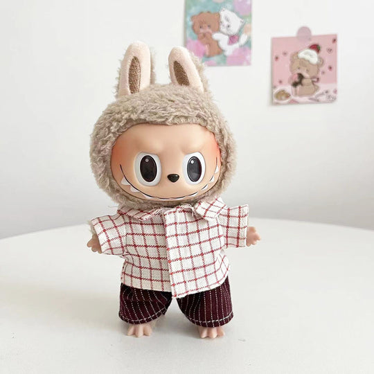 17cm Labubu clothing set -  irresistibly adorable(Clothes Only)