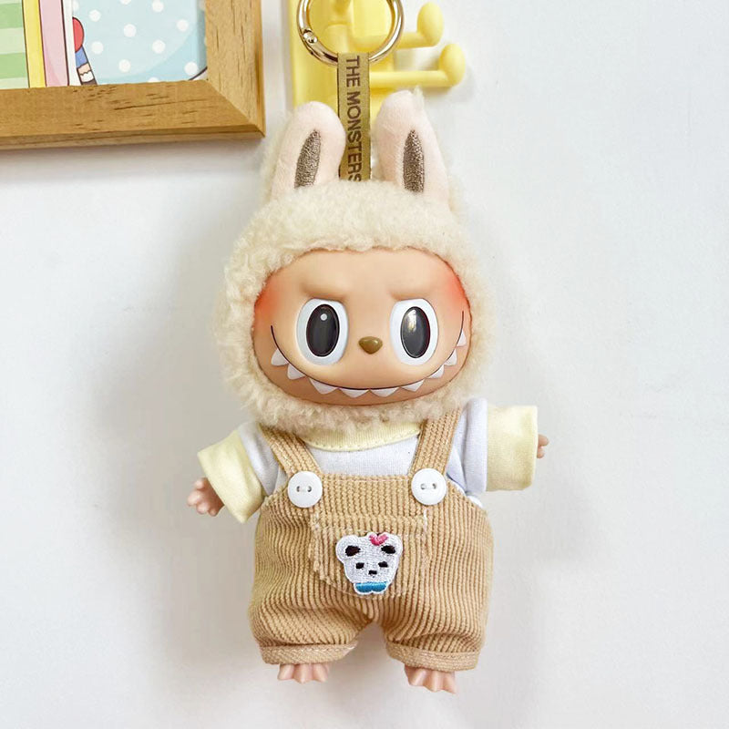 17cm Labubu clothing set -  irresistibly adorable(Clothes Only)