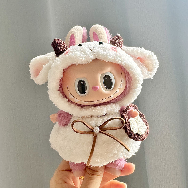 17cm Labubu clothing set - Bright and irresistibly cute(Clothes Only)