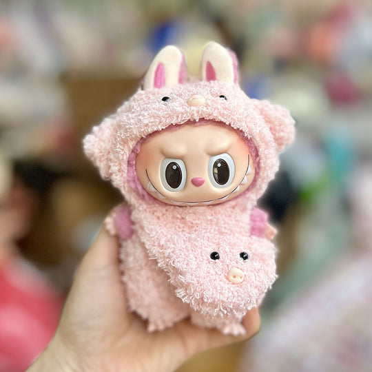 17cm Labubu clothing set - Cute animal-inspired(Clothes Only)