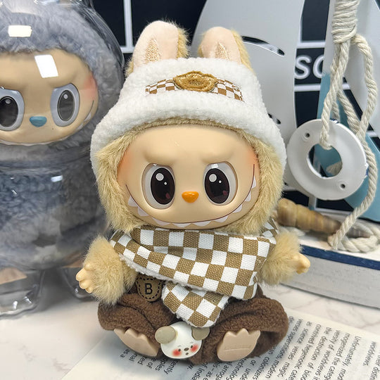 17cm Labubu clothing set -colorful and ultra-cute(Clothes Only)