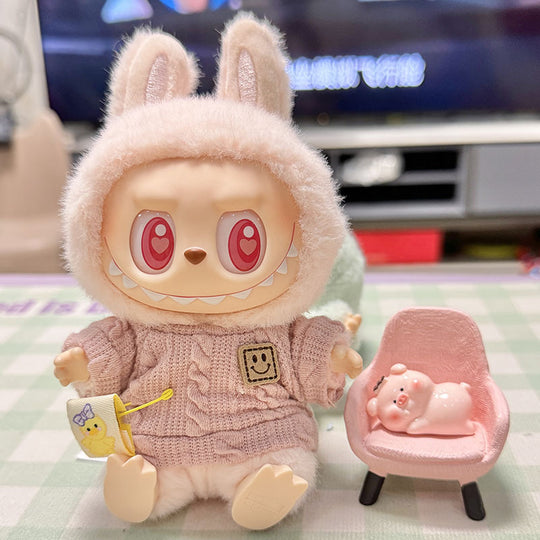 Labubu Sit-Down Party Series - Relaxed style(Clothes Only)