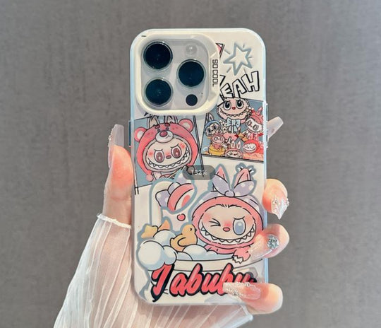 Compatible with Multiple iPhone Models-Super Cute Matte Phone Case
