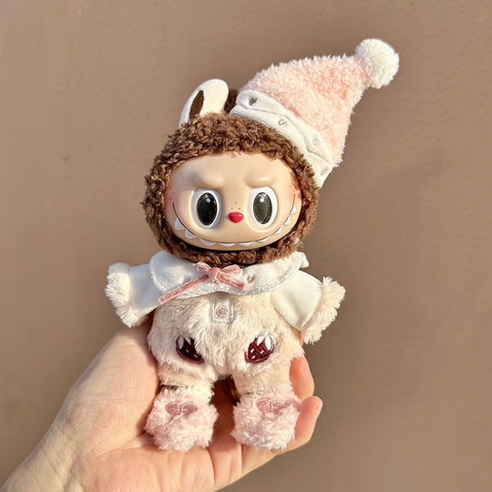17cm Labubu clothing set - Lively and heart-melting(Clothes Only)