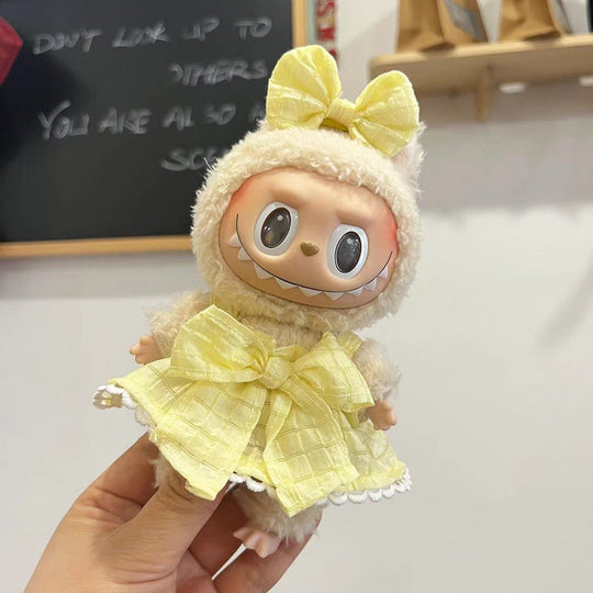 17cm Labubu clothing set - Cute animal-inspired(Clothes Only)