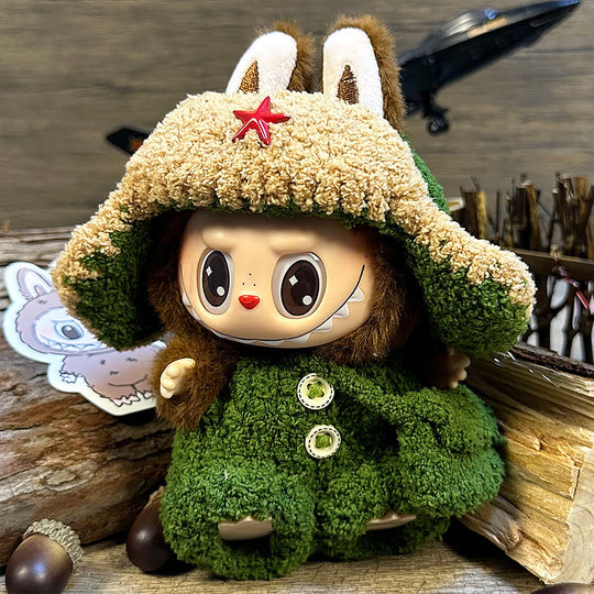 17cm Labubu clothing set -colorful and ultra-cute(Clothes Only)