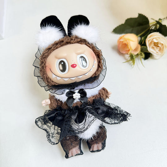 17cm Labubu clothing set - Fashionable and charming(Clothes Only)