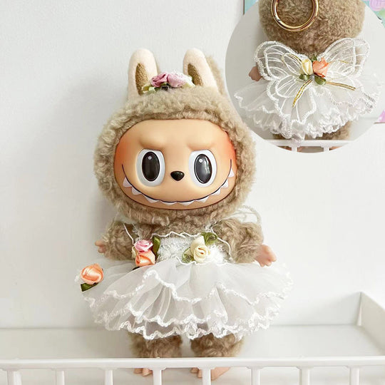17cm Labubu clothing set - Cute animal-inspired(Clothes Only)