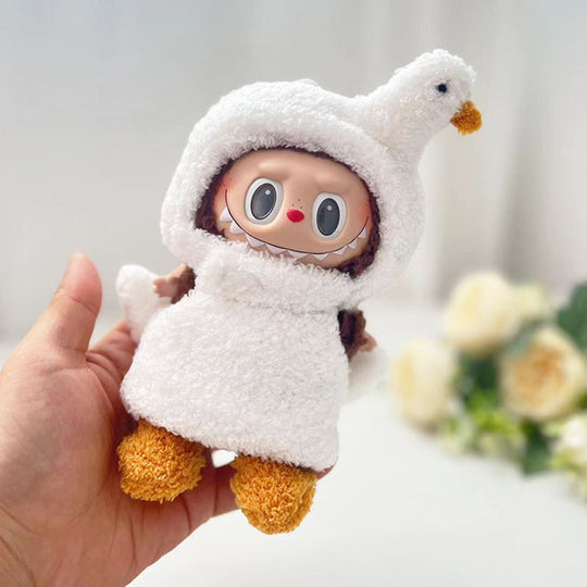 17cm Labubu clothing set - Fun-loving and enchanting(Clothes Only)