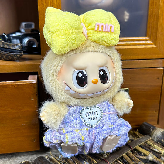 17cm Labubu clothing set -colorful and ultra-cute(Clothes Only)