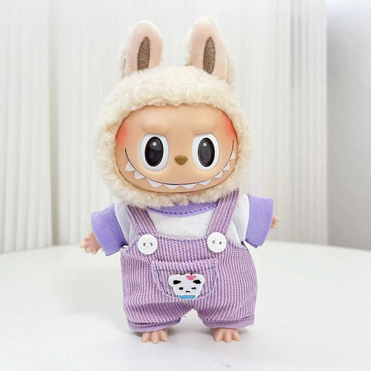 17cm Labubu clothing set -  irresistibly adorable(Clothes Only)
