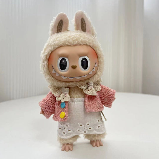 17cm Labubu clothing set - Lively and heart-melting(Clothes Only)
