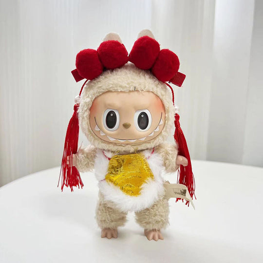 17cm Labubu clothing set - Fashionable and charming(Clothes Only)
