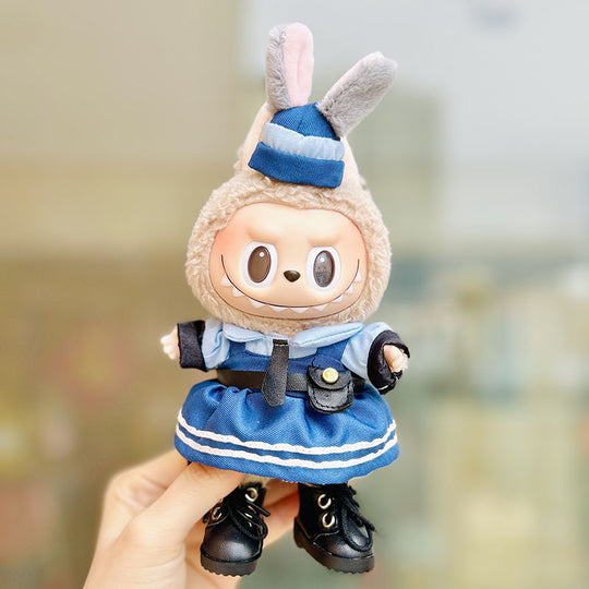 17cm Labubu clothing set - Fun-loving and enchanting(Clothes Only)