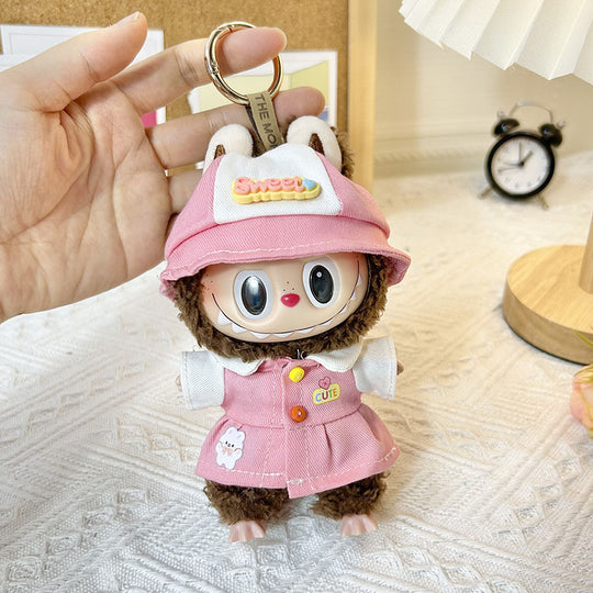 17cm Labubu clothing set - Lively and heart-melting(Clothes Only)