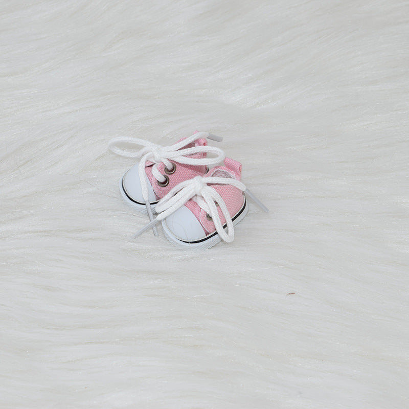 17cm Labubu shoes- Trendy and vibrant casual canvas