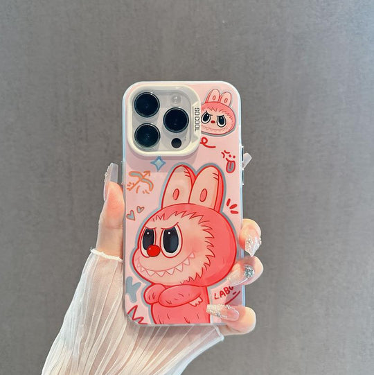 Compatible with Multiple iPhone Models-Super Cute Matte Phone Case