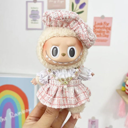 17cm Labubu clothing set -From cozy casual to playful chic(Clothes Only)