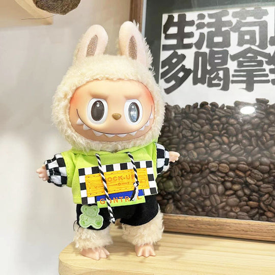 17cm Labubu clothing set - Fashionable and charming(Clothes Only)