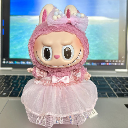 17cm Labubu clothing set - Lively and heart-melting(Clothes Only)