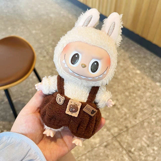 17cm Labubu clothing set - Lively and heart-melting(Clothes Only)