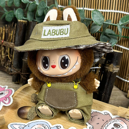 17cm Labubu clothing set -colorful and ultra-cute(Clothes Only)