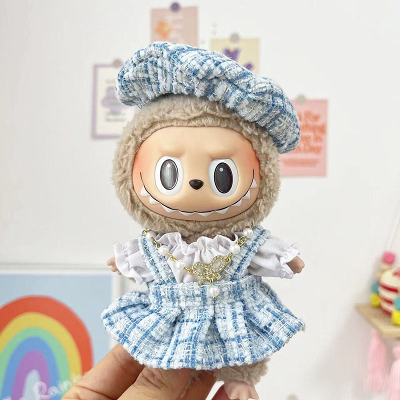17cm Labubu clothing set -From cozy casual to playful chic(Clothes Only)