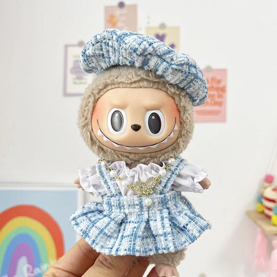 17cm Labubu clothing set -From cozy casual to playful chic(Clothes Only)