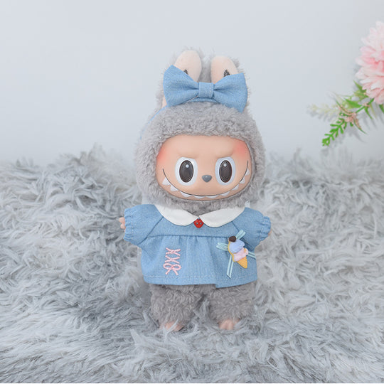 17cm Labubu clothing set - Sweetly simple(Clothes Only)